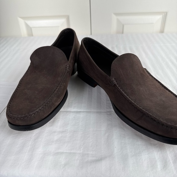 Tod’s Sueded loafers.